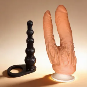 Macizo doble penetracion + Anillo Inexpulsable Anal