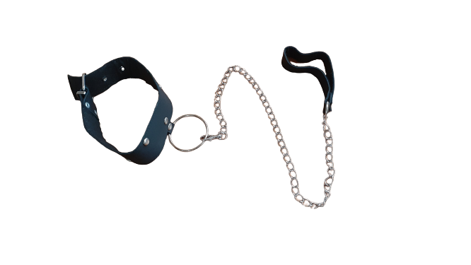 Kit Sado Bondage + Mascara Gatita + Correa Collar + Pinzas Pezones (3 art) - Imagen 3