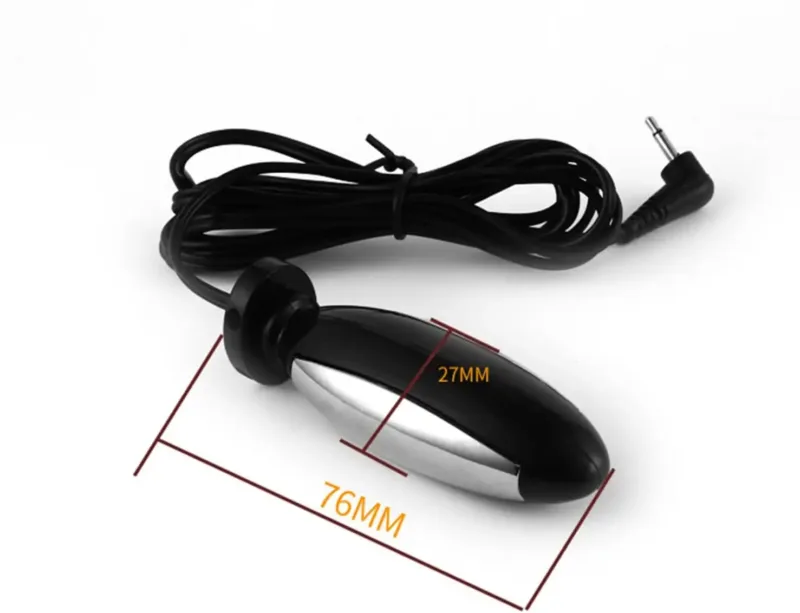 Electro Estimulador Anal con plug Chico
