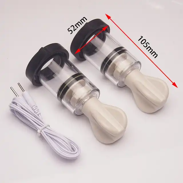 Electro Estimulador con succionador y pinzas de pezones - Imagen 4