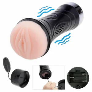 Tubo Vagina con Vibracion Tamaño Real: imagen 3