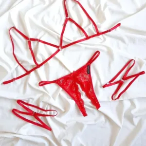 Conjunto Tanga Abierta Rutera Arnes - (art 2013) Talle 90 a 110: imagen 3