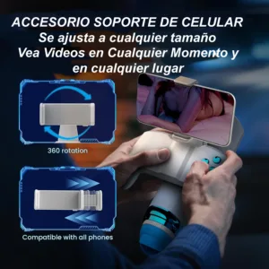 Masturbador Masculino con Vibración y Movimiento tipo Joystick para Celular: imagen 7