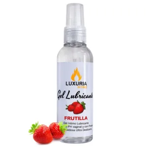 Gel Lubricante Luxuria Sabor Frutilla - 130cc